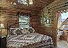 Primary Bedroom with King Bed, Private Bathroom, Cable TV and Wifi