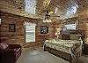 King Bedroom with Cable TV and WIfi