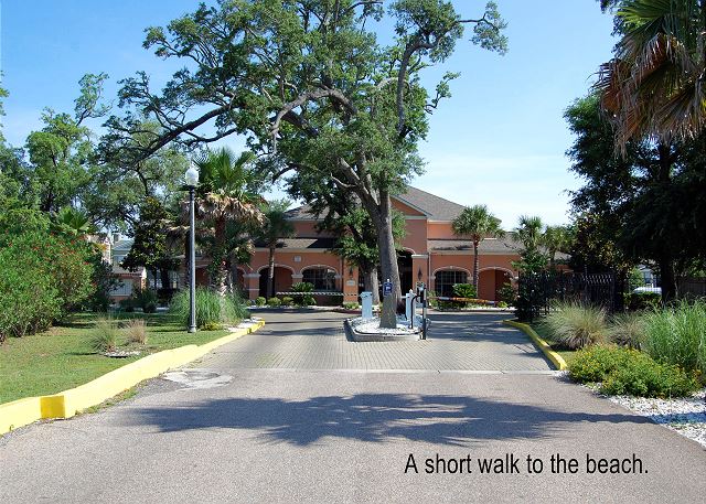 Front Gated Entrance