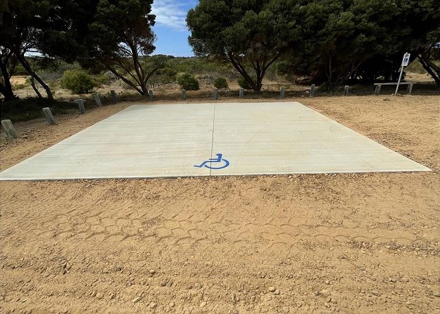 Unpowered Disability-Friendly Site 37 – Close to Beach and Facilities
