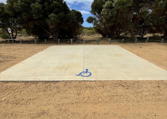 Unpowered Disability-Friendly Site 38 – Close to Beach and Facilities