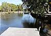 Private dock on canal which leads to Salt River. Perfect for kayaking, dolphin spotting, and fishing.