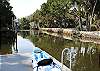 Private dock on canal which leads to Salt River. Perfect for kayaking, dolphin spotting, and fishing.