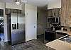 Fully equipped kitchen with all new stainless appliances