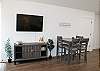 open concept kitchen/living area with 5-