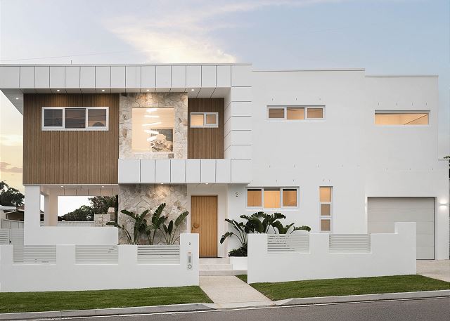 The Bay Haven - with Heated Pool and walk to beach
