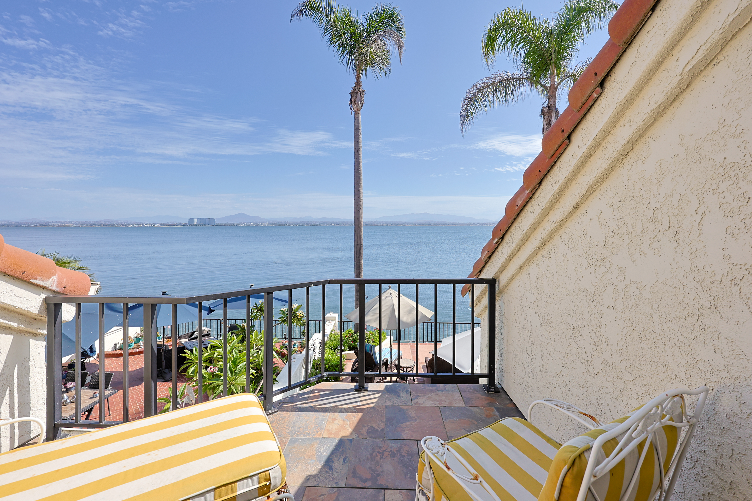 Balcony off of Master