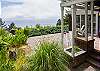 Outdoor attached deck area with spectacular views 