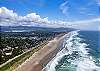 Aerial view of Manzanita Beach