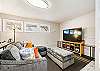 Downstairs den with Smart TV, sleeper couch (twin size)