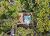 Private Hot tub off the back deck
