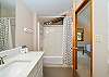 Master Bath with tub shower combo