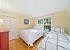 Queen bedroom with Twin bed in upstairs 3rd bedroom