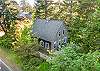 Aerial view of property