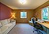 Office/bedroom with Queen sofa sleeper, desk space