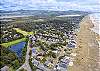 Aerial view. 1 block to the beach