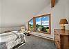 2nd upstairs queen bedroom with spectacular ocean views