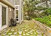 Back yard patio area