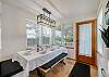 Dining nook with bench seating