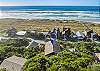 Aerial view. Beach access across the street. 