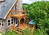 Exterior view of upper deck off of King/twin bedroom