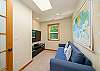 Den room with Queen Sleeper sofa, playstation 3, Cable TV. 