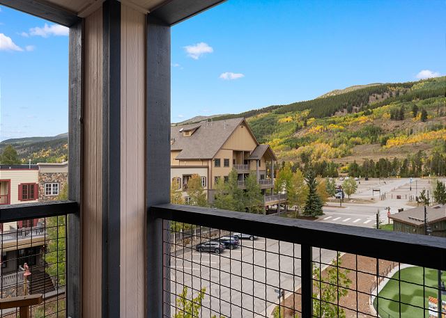 Private Balcony with outdoor seating