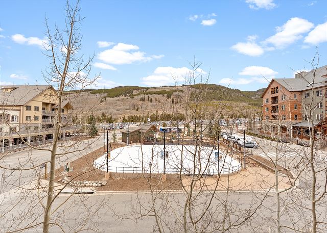 View from private balcony