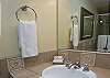 Villa Martinique Master Bathroom Features a Whirlpool Bathtub