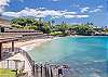 Kahana Beach view into the Ocean
