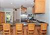 Full Kitchen w/Bar Stools