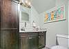 Downstairs half bath