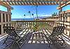 Kahana Sunset D6- Lanai Deck from Master Bedroom 