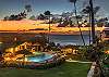 Sunset Views of Courtyard