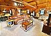 Living Room with Leather Furniture