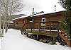 Winter Exterior Back Deck