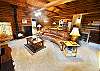 Living Area with Gas Fireplace