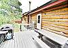 Rear Deck with Gas Grill, Table