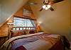 Upstairs Master Bedroom with King