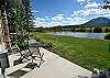 Patio with Seating for 6 on Lake
