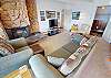 Living Area with Flatscreen, Gas Fireplace