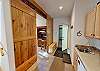 Entry with Gear Cubbies, Racks, Wet Bar
