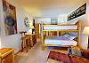 Queen Bunk in 4th Bedroom, Bath Entry