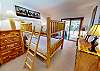 Queen Bunk in 4th Bedroom, Hot Tub Entry