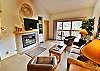 Living Room with Deck