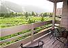 Deck View of Mountain, Valley, River