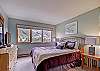 Master Bedroom has Queen, Flatscreen