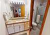 Primary Bedroom Private Bath with Combo Tub Shower