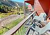 Deck with Seating, Electric Grill