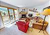 Living Area with Gas Fireplace, Views